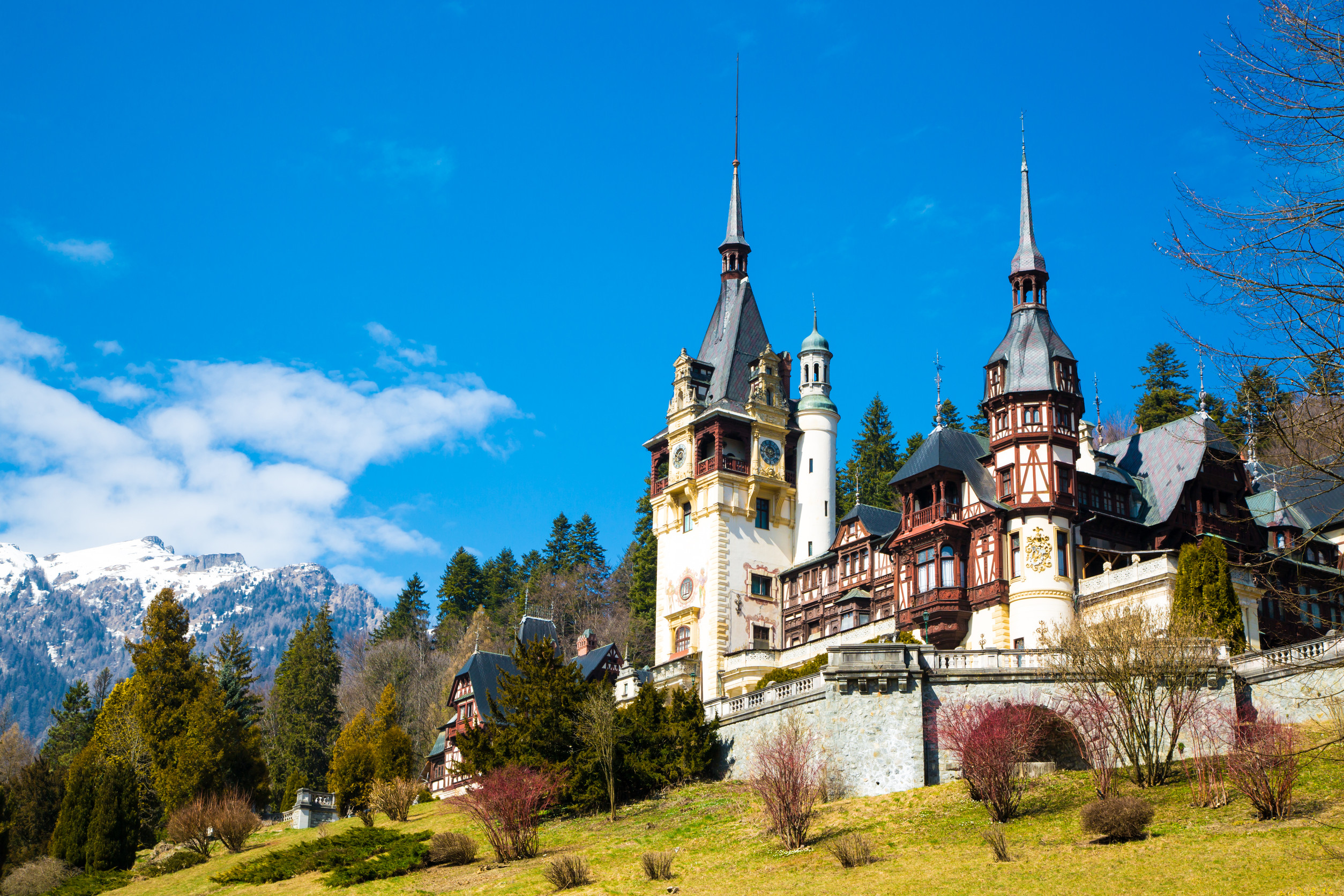 Romania, the former kingdom residence Romania, the former kingdom residence