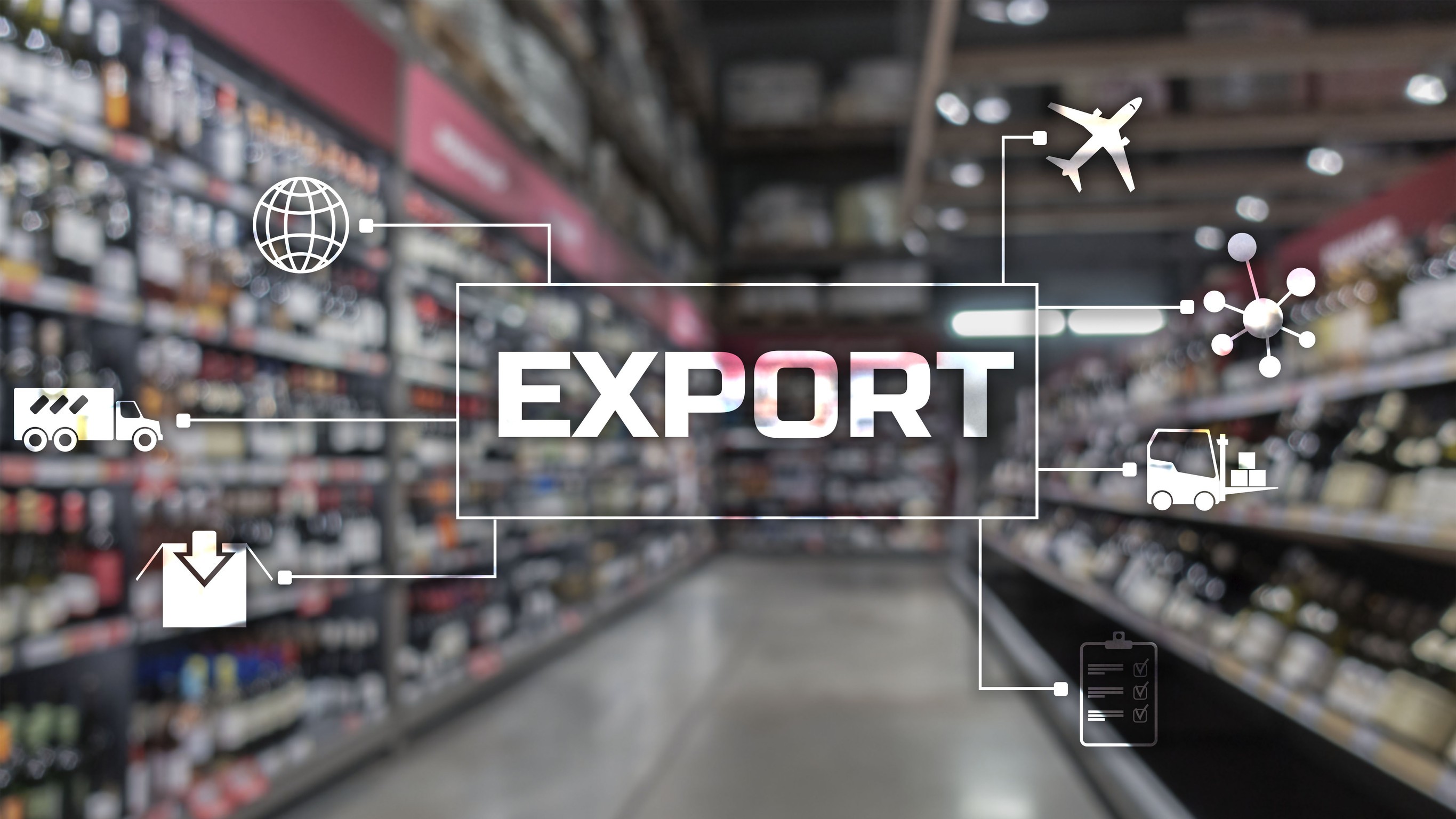 Logistics Import Export Background