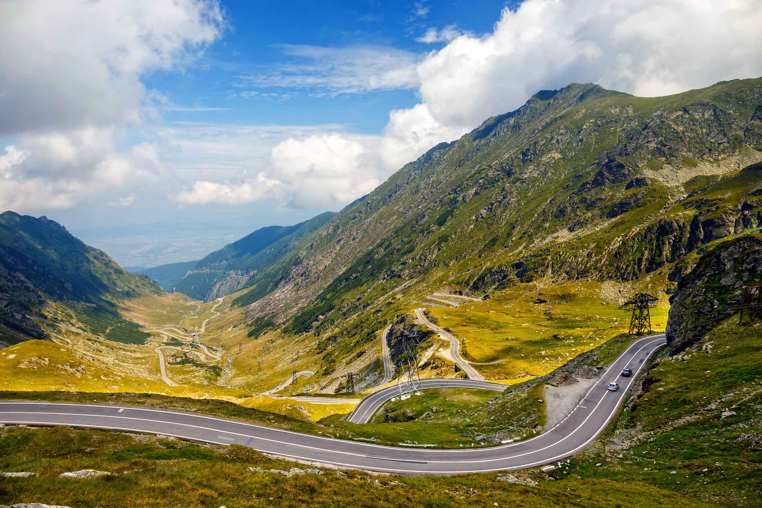 Transfagarasan Mountain Road Romanian Carpathians Transfagarasan Mountain Road Romanian Carpathians