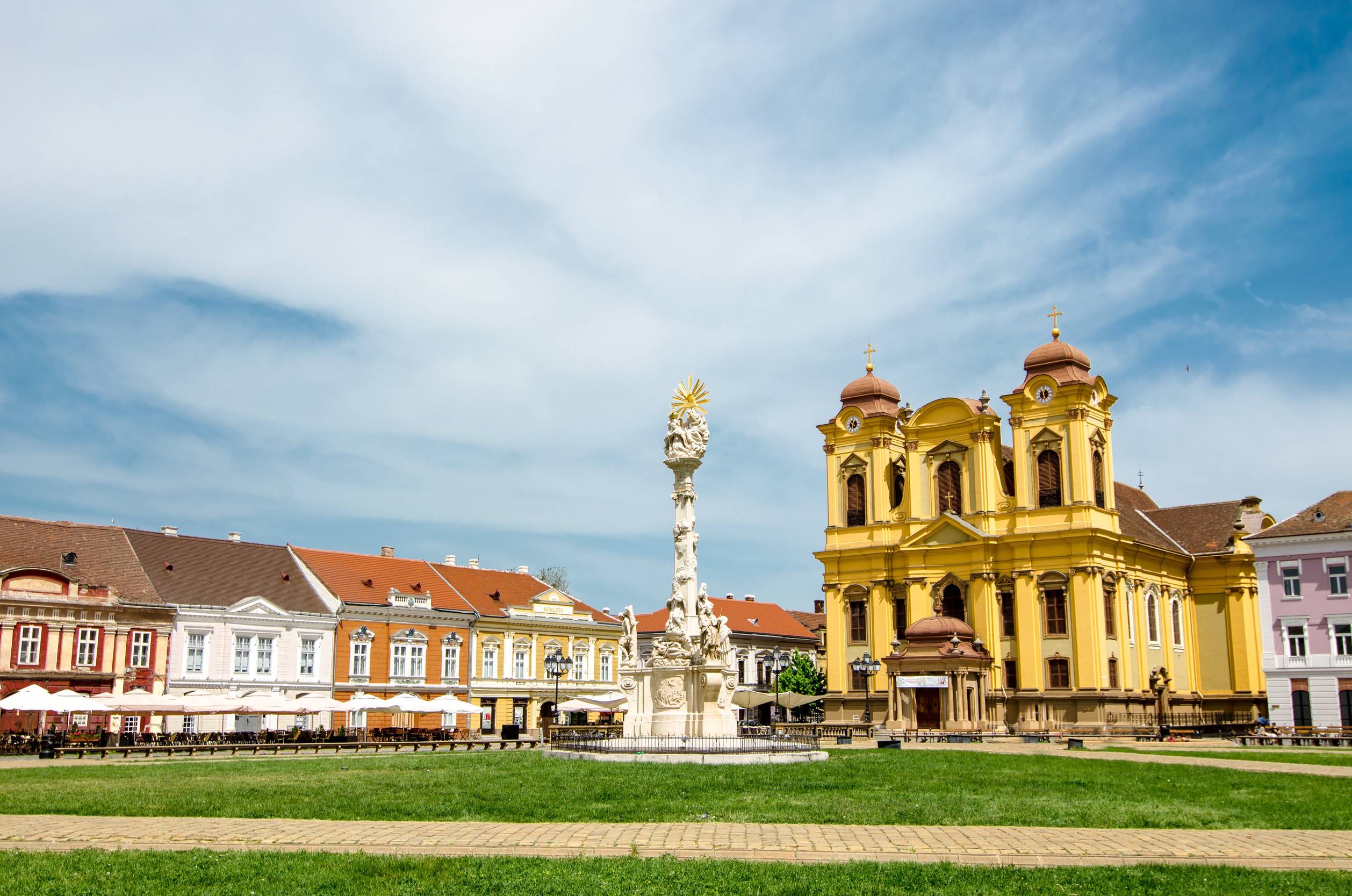 Unirii Square In Timisoara Romania
